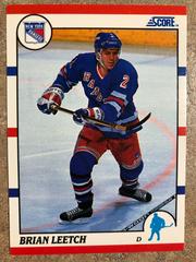 Brian Leetch Hockey Cards 1990 Score Hottest Rising Prices