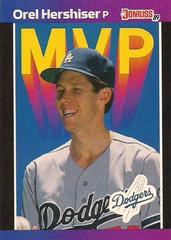 Orel Hershiser #BC-4 Baseball Cards 1989 Donruss MVP Prices