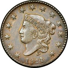 1824/2 Coins Coronet Head Penny Prices