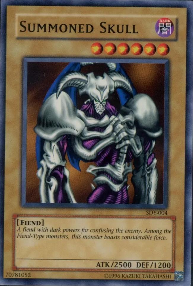 Summoned Skull [Sample] SDY-004 YuGiOh Starter Deck: Yugi