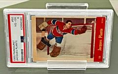 Jacques Plante #50 Hockey Cards 1955 Parkhurst Prices