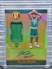 Jaylen Brown [Jersey Autograph] #302 Basketball Cards 2016 Panini Gold Standard Prices