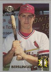 Jeff Berblinger  [1st Year Phenoms] 3 Of 10 #3 Baseball Cards 1993 Fleer Excel Prices