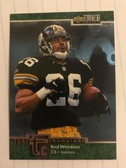 Rod Woodson #TC57 Football Cards 1997 Collector's Choice Turf Champions Prices