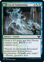 Fractal Summoning [Foil] Magic Strixhaven School of Mages Prices