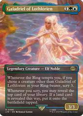 Galadriel of Lothlorien [Borderless Foil] #446 Magic Lord of the Rings Prices