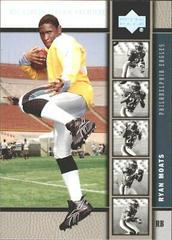 Ryan Moats [Platinum] #29 Football Cards 2005 Upper Deck Rookie Premiere Prices