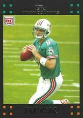 John Beck #292 Football Cards 2007 Topps Prices