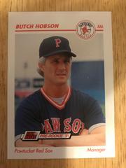 Butch Hobson #374 Baseball Cards 1991 Impel Line Drive Prices