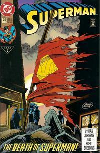 Superman #75 (1993) Cover Art