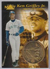 With Card | Ken Griffey Jr Baseball Cards 1997 Pinnacle Mint Collection Coins