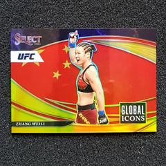 Zhang Weili [Gold] Ufc Cards 2021 Panini Select UFC Global Icons Prices