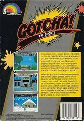 Gotcha! The Sport! - Back | Gotcha NES