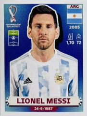 Lionel Messi Soccer Cards 2022 Panini World Cup Qatar Stickers Prices