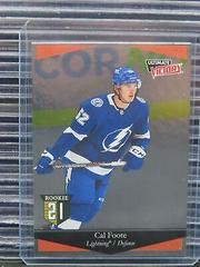 Cal Foote #UV-37 Hockey Cards 2020 Upper Deck Ultimate Victory Prices