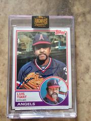 Luis Tiant Baseball Cards 2022 Topps Archives Signature Series Retired Player Edition Prices