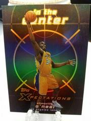 Shaquille O'Neal Basketball Cards 2001 Topps Xpectations in the Center Prices