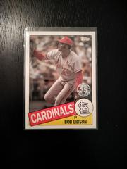 Bob Gibson Baseball Cards 2020 Topps Update 1985 35th Anniversary Prices