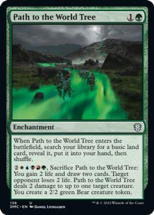 Path to the World Tree #136 Magic Dominaria United Commander