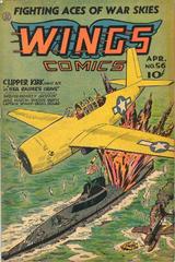 Wings Comics #56 (1945) Comic Books Wings Comics Prices