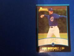Luis Montanez #230 Baseball Cards 2001 Bowman Gold Prices