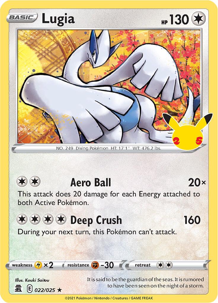 Lugia 22 Prices Pokemon Celebrations Pokemon Cards