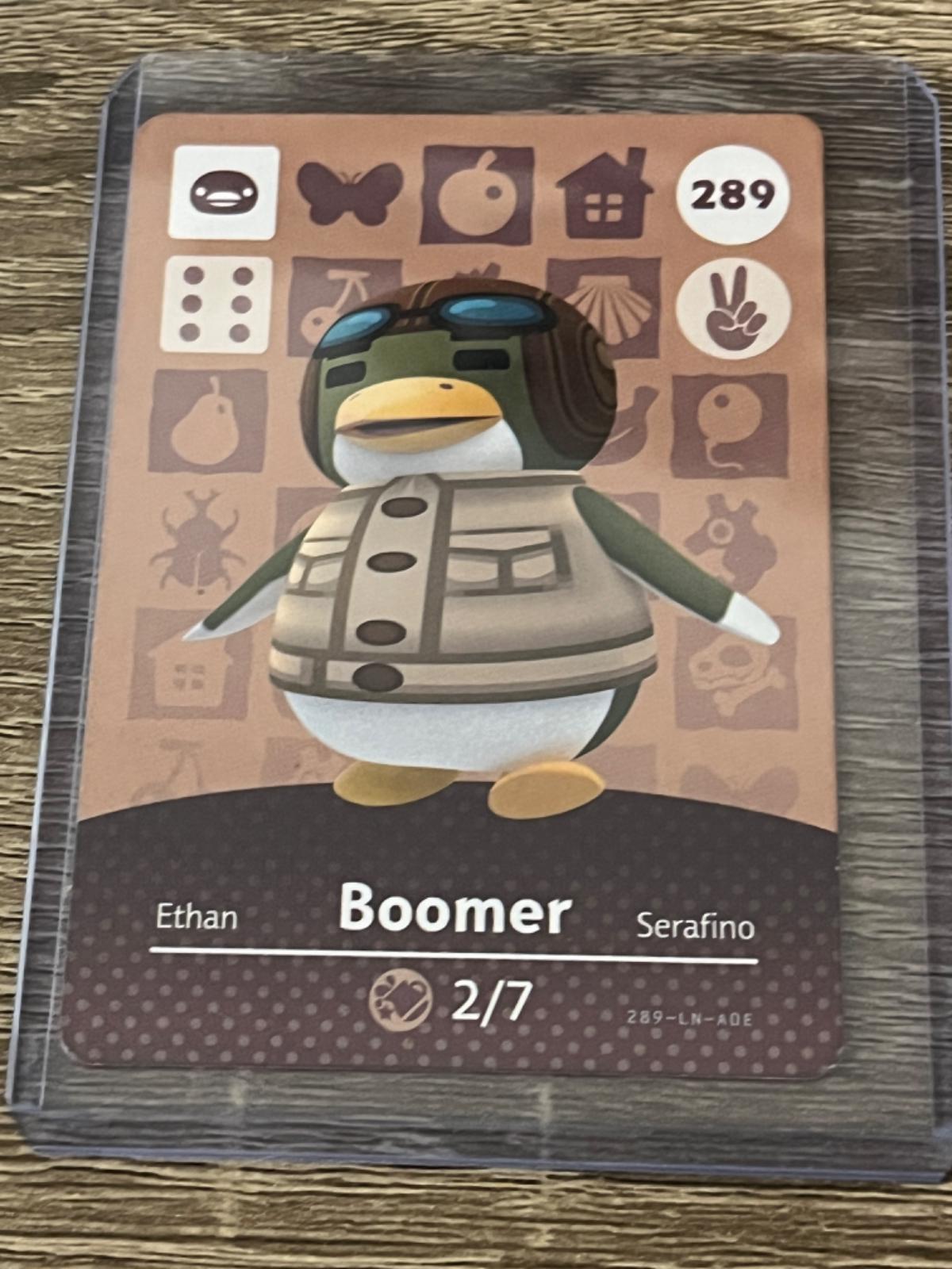 Boomer #289 [Animal Crossing Series 3] | Item only | Amiibo Cards