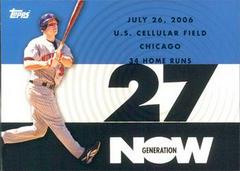 Justin Morneau #GN143 Baseball Cards 2007 Topps Generation Now Prices