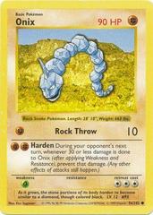 Onix [Shadowless] #56 Prices | Pokemon Base Set | Pokemon Cards