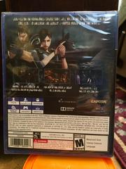 Rear Cover Art | Resident Evil Revelations Playstation 4