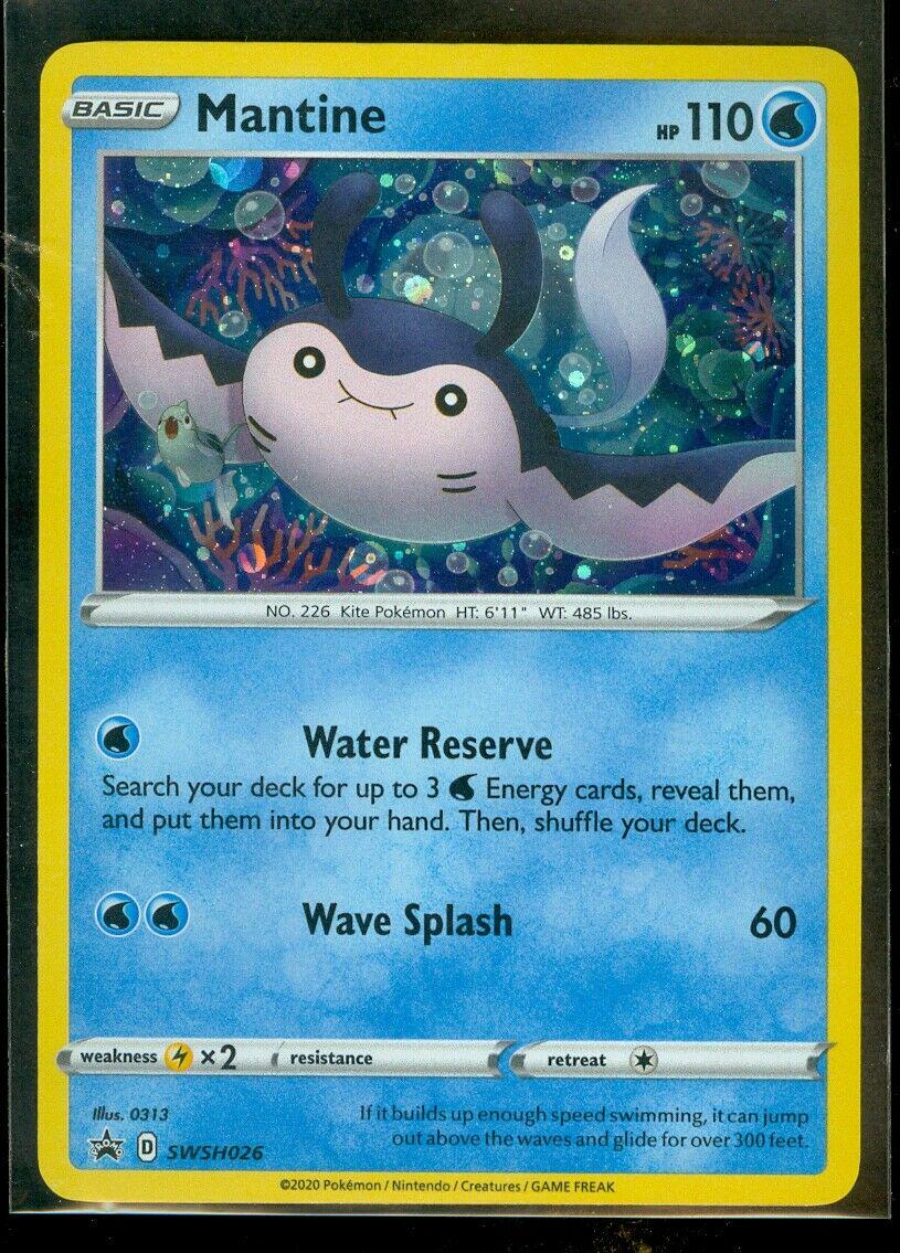 Mantine #SWSH026 Prices | Pokemon Promo | Pokemon Cards