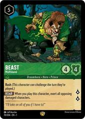 Beast - Wolfsbane [Foil] #70 Lorcana First Chapter Prices