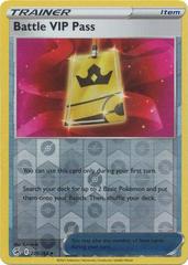 Battle VIP Pass [Reverse Holo] #225 Pokemon Fusion Strike Prices
