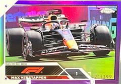 Max Verstappen [Purple Refractor] #102 Racing Cards 2023 Topps Chrome Formula 1 Prices