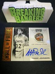 Magic Johnson [Gold] #HOF-MJO Basketball Cards 2020 Panini Chronicles Hall of Fame Autographs Prices