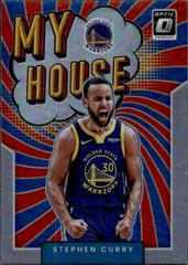 Stephen Curry [Holo] #3 Basketball Cards 2021 Panini Donruss Optic My House Prices