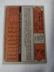 Back | Bobby Valentine Baseball Cards 1972 Topps