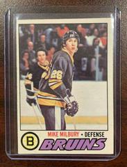 Mike Milbury #134 Hockey Cards 1977 O-Pee-Chee Prices