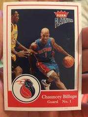 Chauncey Billups Basketball Cards 2003 Fleer Platinum Prices
