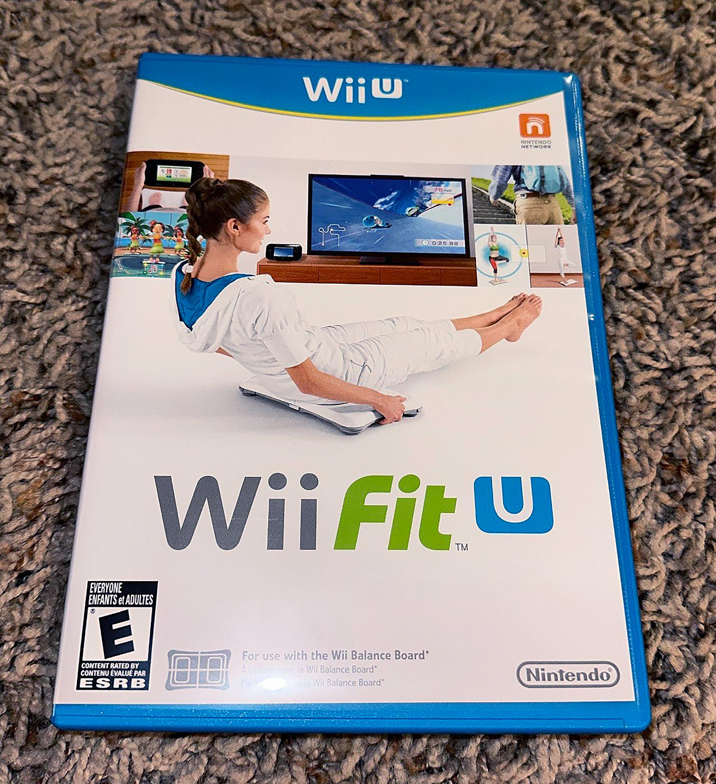 Wii Fit U (game only) Item, Box, and Manual Wii U