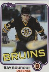 Ray Bourque Hockey Cards 1981 Topps Prices