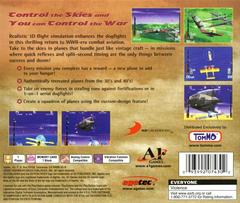 Back Cover | Aces of the Air Playstation