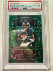 Kenneth Gainwell [Green] #RS-15 Football Cards 2021 Panini Select Rookie Selections Prices