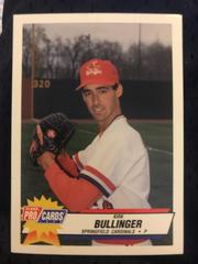 Kirk Bullinger #1842 Baseball Cards 1993 Fleer ProCards Prices