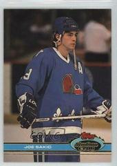Joe Sakic Hockey Cards 1991 Stadium Club Prices