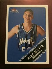 Mike Miller #230 Basketball Cards 2001 Fleer Tradition Prices