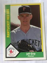 Jeff Gray #25 Baseball Cards 1990 CMC Pawtucket Red Sox Prices