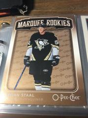 Jordon Staal [Marquee Rookies] Hockey Cards 2006 O Pee Chee Prices