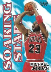 Michael Jordan #9 Basketball Cards 1997 Fleer Soaring Stars Prices