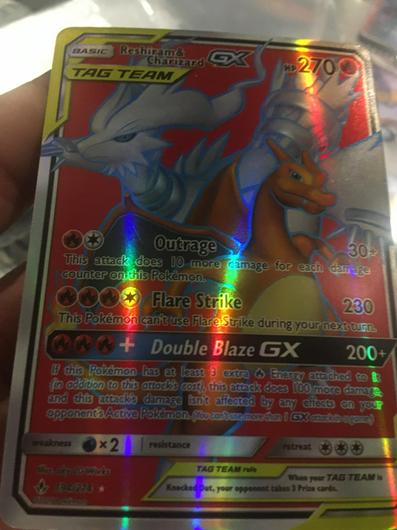 Reshiram & Charizard GX #194 photo